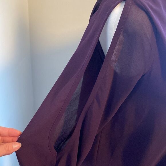 𝅺LULUS Shifting Dears Plum Purple Long Sleeve Dress - Picture 4 of 7